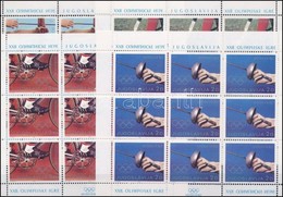 ** 1980 Sport Kisívsor,
Sport Mini Sheet Set
Mi 1824-1827 - Andere & Zonder Classificatie