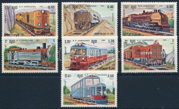 ** 1984 Vasút Sor,
Railway Set
Mi 584-590 - Sonstige & Ohne Zuordnung