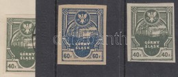 ** Felső-Keletszilézia 1921 Forgalmi értékek Mi 4B, 6B - Other & Unclassified