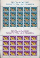 ** 1973 Europa CEPT Kisív Sor Mi 579-580 - Andere & Zonder Classificatie