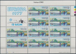 ** 1977 Europa CEPT Tájak Kisív Mi 555 - Sonstige & Ohne Zuordnung