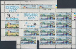 ** 1977 Europa CEPT, Tájak 10 Sor Mi 554-555 - Andere & Zonder Classificatie