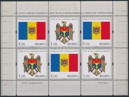 ** 2010 Zászló Kisív,
Flag Mini Sheet
Mi 717-718 Sw - Sonstige & Ohne Zuordnung