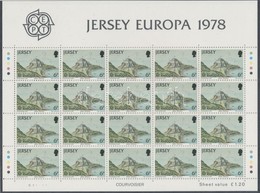 ** 1978 Europa CEPT Műemlékek Kisív Sor Mi 177-179 - Andere & Zonder Classificatie