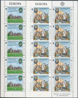 ** 1980 Europa CEPT Jelentős Személyek Kisívsor Mi 164-165 - Andere & Zonder Classificatie