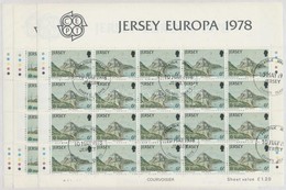 O 1978 Europa CEPT Kisívsor Mi 177-179 - Other & Unclassified