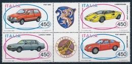 ** 1985 Autók Sor Hatostömbben,
Cars Set In Blocks Of 6
Mi 1912-1915 - Andere & Zonder Classificatie