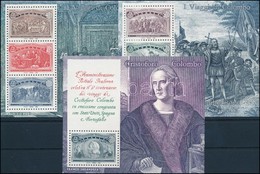 ** 1992 500 éve Fedezték Fel Amerikát Blokksor,
500th Anniversary Of America's Discovery Blockset
Mi 9-14 - Andere & Zonder Classificatie