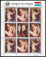 ** 1987 Rubens Festmény Kisív,
Rubens Painting Minisheet
Mi 4167-4168 - Sonstige & Ohne Zuordnung