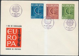 1966 Europa CEPT Sor FDC-n Mi 1012-1014 - Andere & Zonder Classificatie