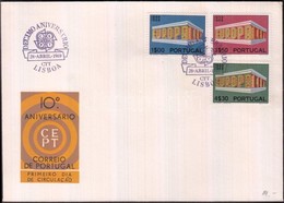 1969 Europa CEPT Sor FDC-n Mi 1070-1072 - Andere & Zonder Classificatie