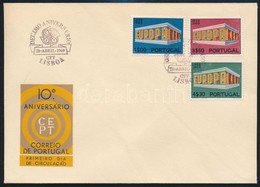 1969 Europa CEPT Sor Mi 1070-1072 FDC - Andere & Zonder Classificatie