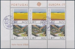 O 1977 Europa CEPT, Tájak Blokk Mi 20 - Andere & Zonder Classificatie