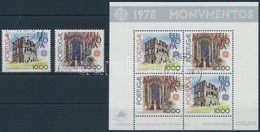 O 1978 Europa CEPT Sor Mi 1403-1404 + Blokk Mi 23 - Andere & Zonder Classificatie