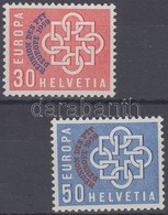 ** 1959 Europa CEPT Távközlési Konferencia Felülnyomott Sor Mi 681-682 - Sonstige & Ohne Zuordnung