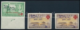 ** 1970 Hivatalos, Vöröskereszt Sor,
Official, Red Cross Set
55 - 57 - Andere & Zonder Classificatie