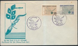 1965 Europa CEPT Sor FDC-n Mi 1961-1962 - Otros & Sin Clasificación