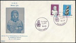 1974 Europa CEPT Mi 2320-2321 FDC-n - Andere & Zonder Classificatie