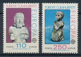 ** 1974 Europa CEPT: Szobrok Sor Mi 2320-2321 - Sonstige & Ohne Zuordnung