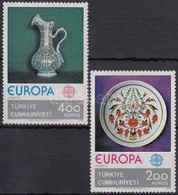 ** 1976 Europa CEPT Iparművészet Sor Mi 2385-2386 - Otros & Sin Clasificación