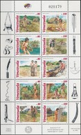 ** 1996 Bennszülöttek Kisív,
Aboriginals Minisheet
Mi 3016-3025 - Andere & Zonder Classificatie