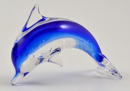 Delfin, Több Rétegű, Hibátlan, 12×8 Cm - Glass & Crystal