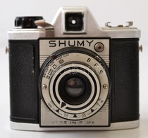 Cca 1955 Chuo Supply Company Shumy Japán 6x6-os Fényképezőgép, Eredeti Bőr Tokjában, Működőképes, Szép állapotban, RITKA - Cameras