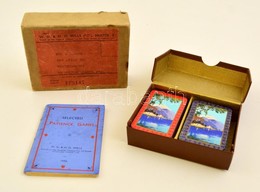 1933 Türelemjáték. Kompletten, Eredeti Dobozában, Szép állapotban / Selected Patience Games In Origina Box - Other & Unclassified