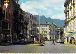 73 - AIX LES BAINS : Avenue Des Thermes  - CPSM Dentelée Grand Format - Savoie - Aix Les Bains