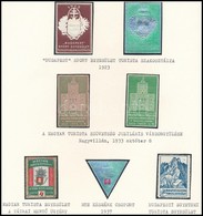 1923-1937 7 Db Turista Levélzáró - Zonder Classificatie