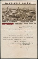 1941 Újpest, A Dr. Keleti & Murányi Vegyészeti Gyár Munkaigazolása Díszes Fejléces Papíron - Zonder Classificatie