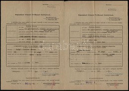 1948 Igazolás Tőzsdei Részvényvásárlásról, Okleveles Gépészmérnöknek Kiállítva, Hibás Dátumbélyegzővel - Zonder Classificatie