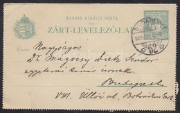 Mágócsy-Dietz Sándor (1855-1945) Botanikusnak Szóló Levél, öcsétől, Mágócsy-Dietz Lajostól, - Zonder Classificatie