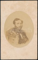 Cca 1860 Báró Jósika Miklós (1794-1865) író, újságíró, Fénynyomat, 10×6,5 Cm - Sonstige & Ohne Zuordnung