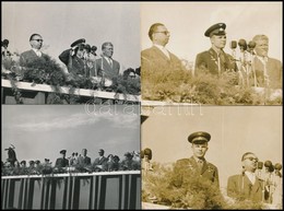 1961 Budapest, Jurij Alekszejevics Gagarin (1934-1968) űrrepülő Látogatása Magyarországon, Kállai Gyula és Marosán Györg - Andere & Zonder Classificatie