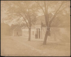 Cca 1900 Budapest, I  Ostrom Utca. Nagyméretű Fotó. Erdélyi Mór (1866-1934) Fotográfiája. 28x23 Cm - Andere & Zonder Classificatie