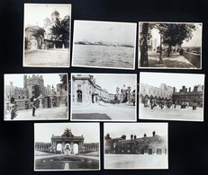 Cca 1930 Márianosztrai Fegyház + 7 Db Feliratozott Fotó Nyugat Európából / Western European Cities 7 Photos - Andere & Zonder Classificatie