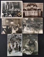 Cca 1930-1940 Vegyes Fotó Tétel, 6 Db, Az Egyik Szakadt, 16x23 Cm és 20x25 Cm - Andere & Zonder Classificatie