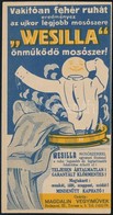 Wesilla Mosószer Számolócédula - Advertising