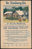 1905 Dr. Heidlberg-féle Valódi Aszfalt-fedéllemez Illusztrált Reklám Anisfeld József Orosházi Vaskereskedő Számlájának H - Reclame