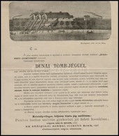 Cca 1884 Bp., A Budapesti Jégművek Reklámlapja Fametszetes Illusztrációval, Magyar és Német Nyelven - Reclame