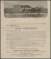 Cca 1884 Bp., A Budapesti Jégművek Reklámlapja Fametszetes Illusztrációval, Magyar és Német Nyelven - Werbung