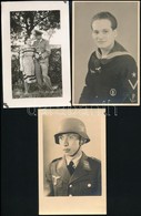 Cca 1940 5 Db Német Katonai Fotó / German Soldiers Photos  10x14 Cm - Andere & Zonder Classificatie