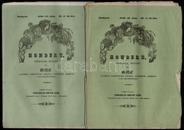 1846 Honderü. Szépirodalmi, Művészeti és Divatlap. 21-23. Számok. 3 Füzetben
Szerk.: Petrichevich Horváth Lázár. Budán,  - Zonder Classificatie