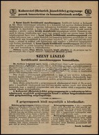 Cca 1910 Kolozsvári (Heinrich József-féle) Gyógyszappanok Ismertetője - Zonder Classificatie