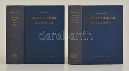 Halász Előd: Német-magyar, Magyar-német Kéziszótár. Bp.,1983-1987, Akadémiai Kiadó. Kiadói Egészvászon-kötés. - Unclassified