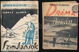 Vegyes Ponyva Tétel, 4 Db: 
1932 J. Jefferson Farjeon: Árnyak A Tengeren. Pesti Hírlap Könyvek. 
1933 Farkas Aladár: Szi - Ohne Zuordnung