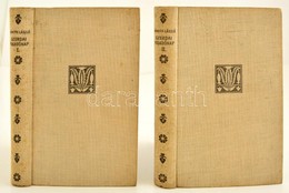 Németh László - Szerdai Fogadónap. 1-2. Köt.[Bp. 1939]. Franklin. Első Kiadás. Kiadói Egészvászon Kötésben. - Zonder Classificatie