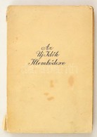 Az új Idők Illemkódexe. Bp., 1930, Singer és Wolfner. Kiadói Papírkötés, Szakadt Gerinccel. - Zonder Classificatie