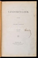 Feleki Sándor: Vándorfelhők. Sávely Dezső Illusztrációival. Bp.,1900, Lampel R. (Wodianer F. és Fiai.), (Korvin Testvére - Zonder Classificatie
